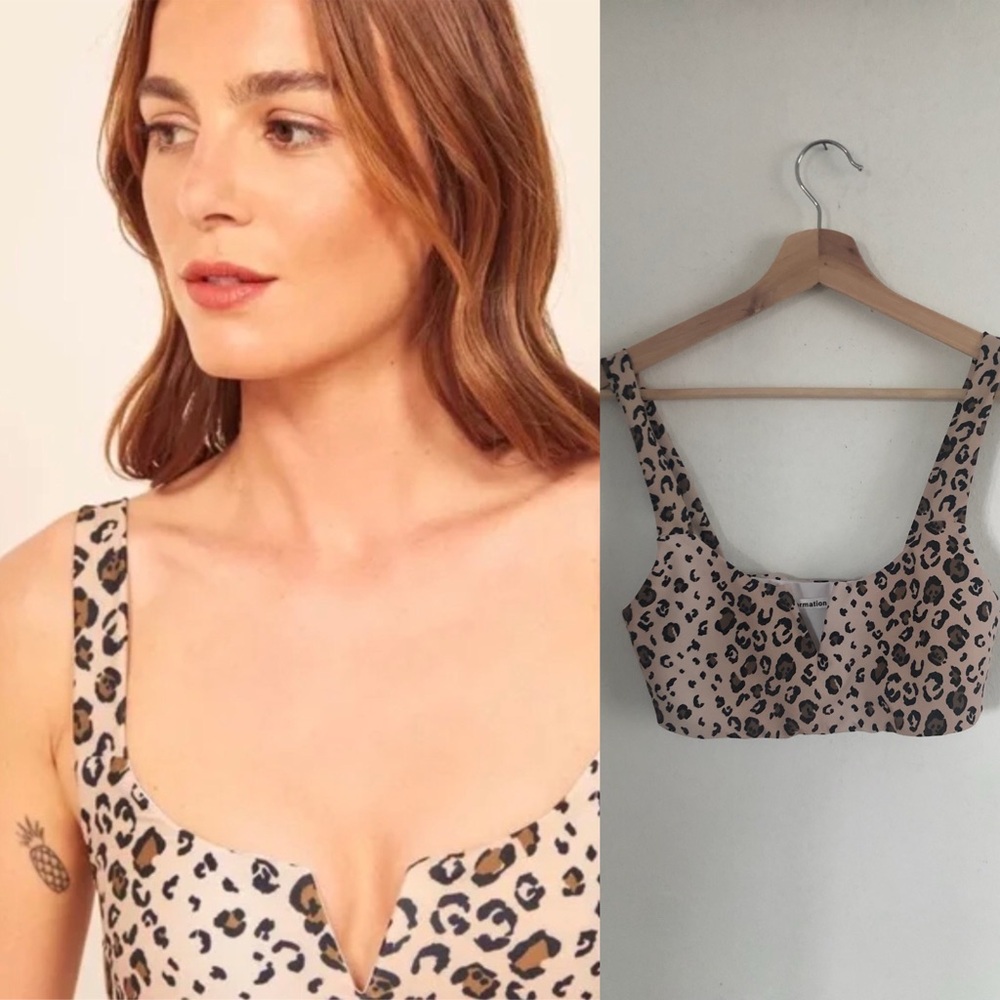 Reformation Costa Bikini Top NWOT